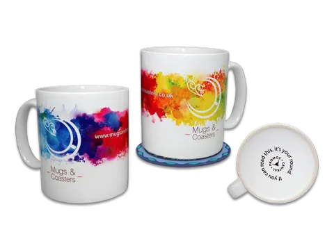 Full colour photo mugs