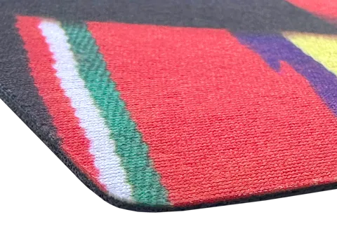 Textile top custom mouse mats