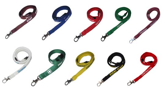 pre-printed express lanyards