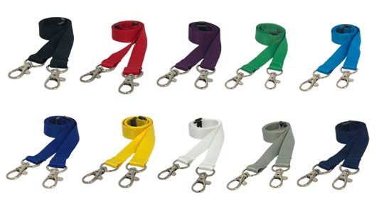 double clip lanyards