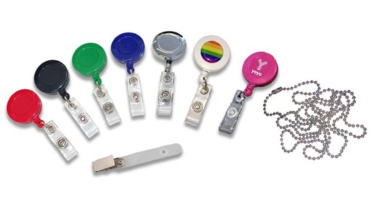 badge reels and accessories